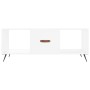 Mesa de centro madera contrachapada blanco 102x50x40 cm de vidaXL, Mesas de centro - Ref: Foro24-829268, Precio: 49,43 €, Des...