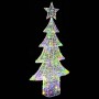 Árbol de Navidad con 240 LED Multicolor 180 cm Acrílico en Decoración Festiva y Estacional | Comprar online en Foru.es