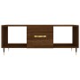 Mesa de centro madera contrachapada roble marrón 102x50x40 cm de vidaXL, Mesas de centro - Ref: Foro24-829283, Precio: 51,33 ...