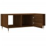 Mesa de centro madera contrachapada roble marrón 102x50x40 cm de vidaXL, Mesas de centro - Ref: Foro24-829283, Precio: 51,33 ...