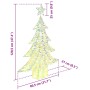 Árbol de Navidad con 120 LED cálido 120 cm PET en Decoración Festiva y Estacional | Comprar online en Foru.es