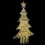 Árbol de Navidad con 160 LED cálido 150 cm PET en Decoración Festiva y Estacional | Comprar online en Foru.es