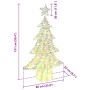 Árbol de Navidad con 160 LED cálido 150 cm PET en Decoración Festiva y Estacional | Comprar online en Foru.es