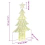 Árbol de Navidad con 240 LED cálido 180 cm PET en Decoración Festiva y Estacional | Comprar online en Foru.es