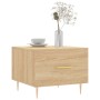 Mesa de centro madera contrachapada roble Sonoma 50x50x40 cm de vidaXL, Mesas de centro - Ref: Foro24-829370, Precio: 40,17 €...