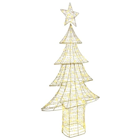 Árbol de Navidad con 240 LED cálido 181 cm PET en Decoración Festiva y Estacional | Comprar online en Foru.es
