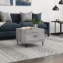 Mesa de centro madera contrachapada gris Sonoma 50x50x40 cm de vidaXL, Mesas de centro - Ref: Foro24-829440, Precio: 42,60 €,...