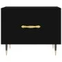 Mesa de centro madera contrachapada negro 50x50x40 cm de vidaXL, Mesas de centro - Ref: Foro24-829350, Precio: 40,99 €, Descu...