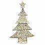 Árbol de Navidad con 120 LED cálido 120 cm Ratán en Decoración Festiva y Estacional | Comprar online en Foru.es