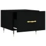 Mesa de centro madera contrachapada negro 50x50x40 cm de vidaXL, Mesas de centro - Ref: Foro24-829350, Precio: 40,99 €, Descu...