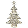 Árbol de Navidad con 120 LED cálido 120 cm Ratán en Decoración Festiva y Estacional | Comprar online en Foru.es