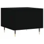 Mesa de centro madera contrachapada negro 50x50x40 cm de vidaXL, Mesas de centro - Ref: Foro24-829350, Precio: 40,99 €, Descu...