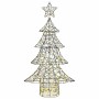 Árbol de Navidad con 160 LED cálido 150 cm Ratán en Decoración Festiva y Estacional | Comprar online en Foru.es