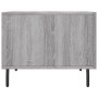 Mesa de centro madera contrachapada gris Sonoma 50x50x40 cm de vidaXL, Mesas de centro - Ref: Foro24-829440, Precio: 42,60 €,...