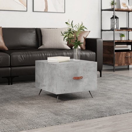 Mesa de centro madera de ingeniería gris hormigón 50x50x40 cm de vidaXL, Mesas de centro - Ref: Foro24-829340, Precio: 38,99 ...