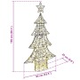 Árbol de Navidad con 160 LED cálido 150 cm Ratán en Decoración Festiva y Estacional | Comprar online en Foru.es