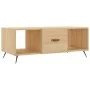 Sonoma oak plywood coffee table 102x50x40 cm by vidaXL, Coffee table - Ref: Foro24-829271, Price: 48,78 €, Discount: %