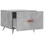 Mesa de centro madera de ingeniería gris hormigón 50x50x40 cm de vidaXL, Mesas de centro - Ref: Foro24-829340, Precio: 38,99 ...