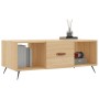 Mesa de centro madera contrachapada roble Sonoma 102x50x40 cm de vidaXL, Mesas de centro - Ref: Foro24-829271, Precio: 48,91 ...