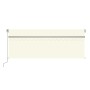 Toldo retráctil manual con persiana color crema 4x3 m en Toldos | Comprar online en Foru.es