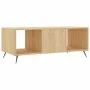 Sonoma oak plywood coffee table 102x50x40 cm by vidaXL, Coffee table - Ref: Foro24-829271, Price: 48,78 €, Discount: %