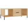 Mesa de centro madera contrachapada roble Sonoma 102x50x40 cm de vidaXL, Mesas de centro - Ref: Foro24-829311, Precio: 53,12 ...
