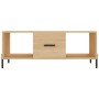 Mesa de centro madera contrachapada roble Sonoma 102x50x40 cm de vidaXL, Mesas de centro - Ref: Foro24-829311, Precio: 53,12 ...