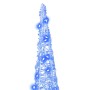 Árbol de Navidad con 90 LED 3 pcs Azul 20 x 20 x 80 cm Acrílico en Decoración Festiva y Estacional | Comprar online en Foru.es