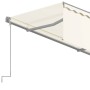 Toldo retráctil manual con persiana color crema 4x3 m en Toldos | Comprar online en Foru.es