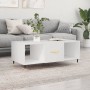 Mesa de centro madera contrachapada blanco 102x50x40 cm de vidaXL, Mesas de centro - Ref: Foro24-829276, Precio: 50,34 €, Des...