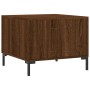 Mesa de centro madera contrachapada roble marrón 50x50x40 cm de vidaXL, Mesas de centro - Ref: Foro24-829410, Precio: 41,59 €...