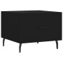 Mesa de centro madera contrachapada negro 50x50x40 cm de vidaXL, Mesas de centro - Ref: Foro24-829430, Precio: 41,77 €, Descu...