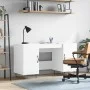 Escritorio madera de ingeniería blanco 140x50x75 cm de vidaXL, Escritorios - Ref: Foro24-829540, Precio: 113,74 €, Descuento: %