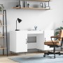 Escritorio madera de ingeniería blanco 140x50x75 cm de vidaXL, Escritorios - Ref: Foro24-829540, Precio: 115,13 €, Descuento: %