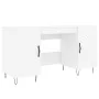 Escritorio madera de ingeniería blanco 140x50x75 cm de vidaXL, Escritorios - Ref: Foro24-829540, Precio: 113,74 €, Descuento: %