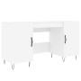 Escritorio madera de ingeniería blanco 140x50x75 cm de vidaXL, Escritorios - Ref: Foro24-829540, Precio: 115,13 €, Descuento: %