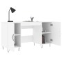 Escritorio madera de ingeniería blanco 140x50x75 cm de vidaXL, Escritorios - Ref: Foro24-829540, Precio: 115,13 €, Descuento: %