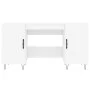 Escritorio madera de ingeniería blanco 140x50x75 cm de vidaXL, Escritorios - Ref: Foro24-829540, Precio: 113,74 €, Descuento: %