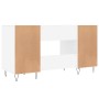 Escritorio madera de ingeniería blanco 140x50x75 cm de vidaXL, Escritorios - Ref: Foro24-829540, Precio: 115,13 €, Descuento: %