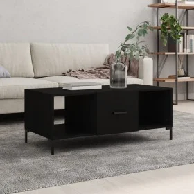 Black plywood coffee table 102x50x40 cm by vidaXL, Coffee table - Ref: Foro24-829301, Price: 53,26 €, Discount: %