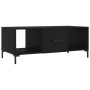 Mesa de centro madera contrachapada negro 102x50x40 cm de vidaXL, Mesas de centro - Ref: Foro24-829301, Precio: 53,74 €, Desc...