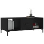 Mesa de centro madera contrachapada negro 102x50x40 cm de vidaXL, Mesas de centro - Ref: Foro24-829301, Precio: 53,74 €, Desc...