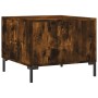 Mesa de centro madera contrachapada roble ahumado 50x50x40 cm de vidaXL, Mesas de centro - Ref: Foro24-829406, Precio: 40,89 ...