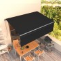 Toldo retráctil manual con persiana antracita 4x3 m en Toldos | Comprar online en Foru.es