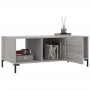 Mesa de centro madera contrachapada gris Sonoma 102x50x40 cm de vidaXL, Mesas de centro - Ref: Foro24-829306, Precio: 52,05 €...