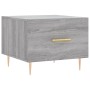 Mesa de centro madera contrachapada gris Sonoma 50x50x40 cm de vidaXL, Mesas de centro - Ref: Foro24-829376, Precio: 38,74 €,...
