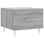 Sonoma-Couchtisch aus grauem Sperrholz, 50 x 50 x 40 cm von vidaXL, Couchtisch - Ref: Foro24-829376, Preis: 38,42 €, Rabatt: %