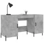 Escritorio madera de ingeniería gris hormigón 140x50x75 cm de vidaXL, Escritorios - Ref: Foro24-829560, Precio: 123,18 €, Des...