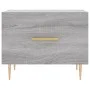 Sonoma-Couchtisch aus grauem Sperrholz, 50 x 50 x 40 cm von vidaXL, Couchtisch - Ref: Foro24-829376, Preis: 38,42 €, Rabatt: %