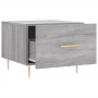 Mesa de centro madera contrachapada gris Sonoma 50x50x40 cm de vidaXL, Mesas de centro - Ref: Foro24-829376, Precio: 38,74 €,...